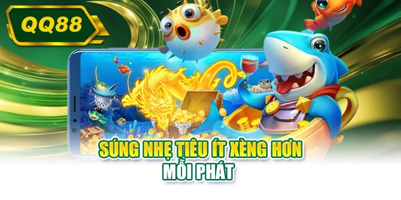 Súng nhẹ tiêu ít xèng hơn mỗi phát